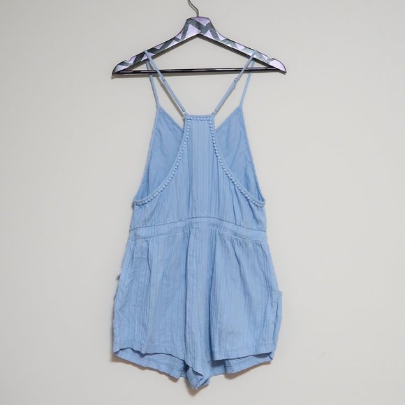 La Vien En Rose Aqua Romper M - Picture 2 of 10